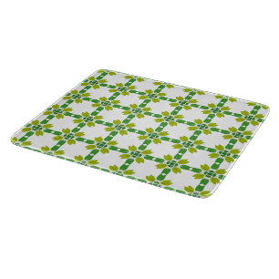 Planche À Découper Motif de feuille, motif de feuilles, feuilles vert