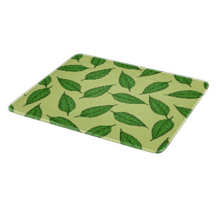 Planche À Découper Motif De Feuilles, Motif De Feuilles, Feuilles De 