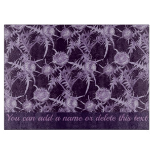 Planche À Découper Motif de fleur violette de CHARDON