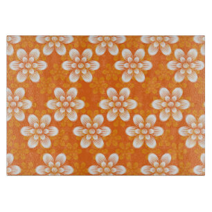 Planche À Découper Motif de fleurs