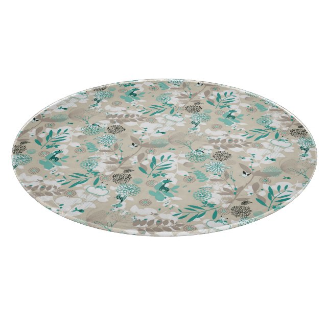 Planche À Découper Motif de jardin (Coin)