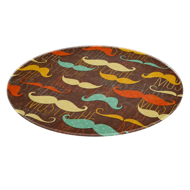 Planche À Découper Motif de moustache (Coin)