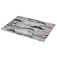 Motif de moustache, rétro style