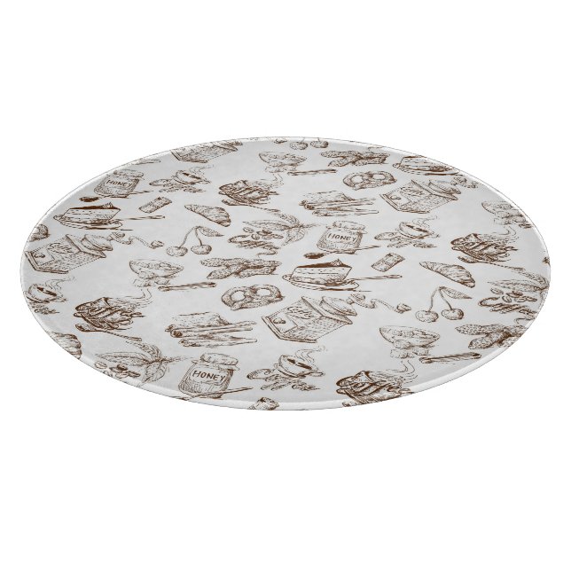 Planche À Découper Motif de papier (Coin)