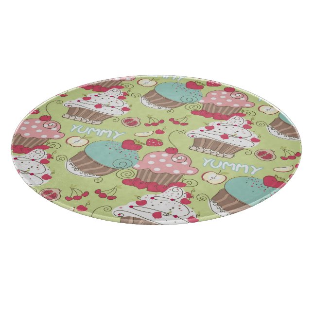 Planche À Découper Motif de petit gâteau (Coin)