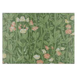 Planche À Découper Motif de pois de senteur William Morris, botanique