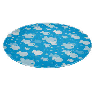 Planche À Découper motif de poissons