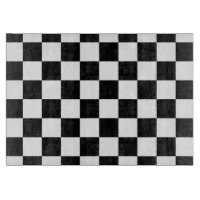 Motif de tableau de contrôle de contraste noir/bla