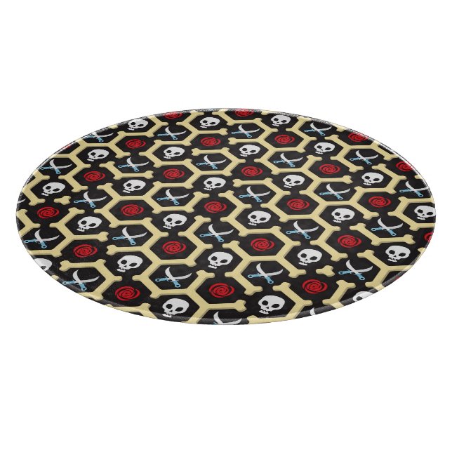 Planche À Découper Motif de thème de bandit (Coin)