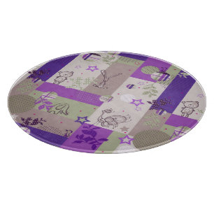 Planche À Découper Motif d'édredon de bébé