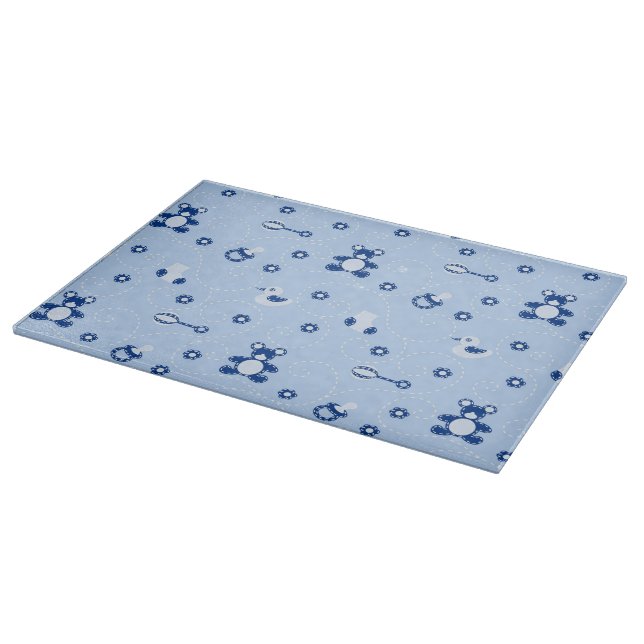 Planche À Découper Motif d'édredon de bébé (Coin)