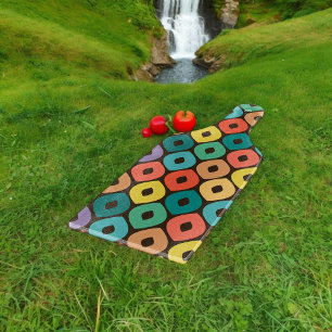 Planche À Découper Motif d'oignon multicolore