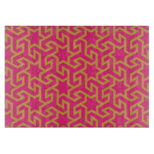 Planche À Découper Motif en forme d'étoile arabe