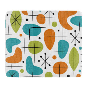 Planche À Découper Motif en forme d'étoile de style Mid Century Moder