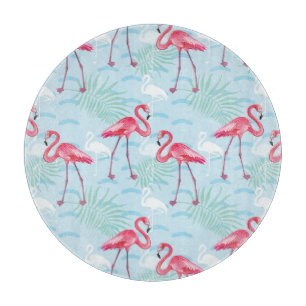 Planche À Découper Motif Flamingo