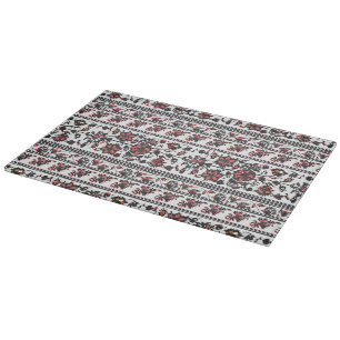 Planche À Découper Motif floral botanique Cottagecore