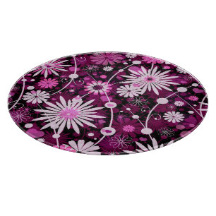 Planche À Découper Motif floral de Valentine