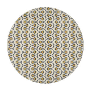 Planche À Découper Motif floral géométrique