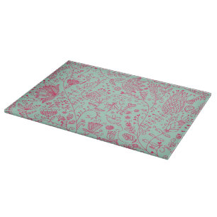 Planche À Découper Motif floral mignon d'été