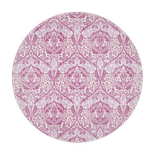 Planche À Découper Motif floral rose élégant