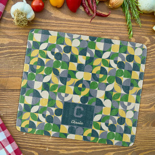 Planche À Découper Motif géométrique Abstrait Bauhaus moderne