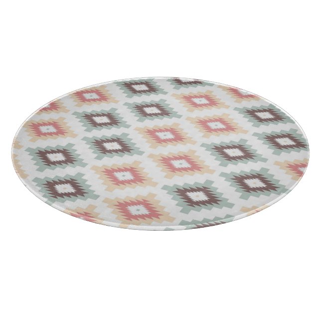 Planche À Découper Motif géométrique dans le style aztèque (Coin)