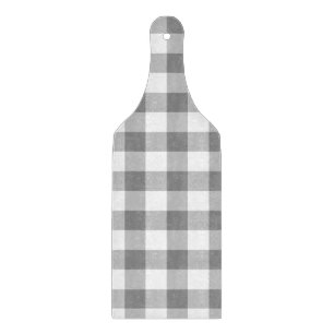 Planche À Découper Motif gris et blanc de contrôle de guingan