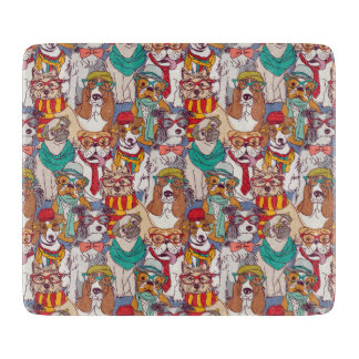 Planche À Découper Motif mignon de mode de chiot