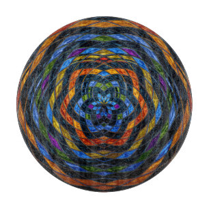 Planche À Découper Motif mosaïque Abstrait #6