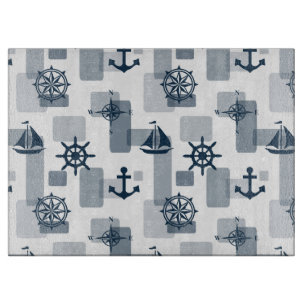 Planche À Découper Motif nautique