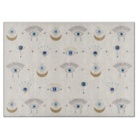 Motif oeil mal