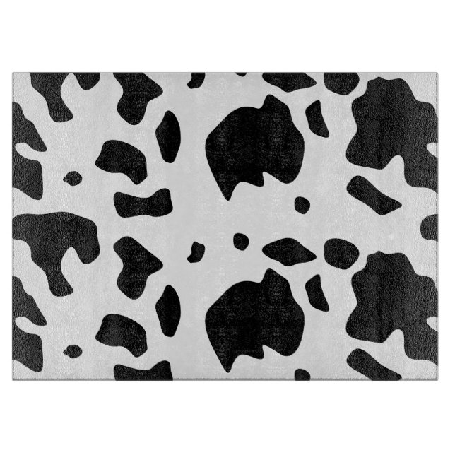 Planche À Découper Motif Poster de animal de Vache Holstein Friesian  (Devant)