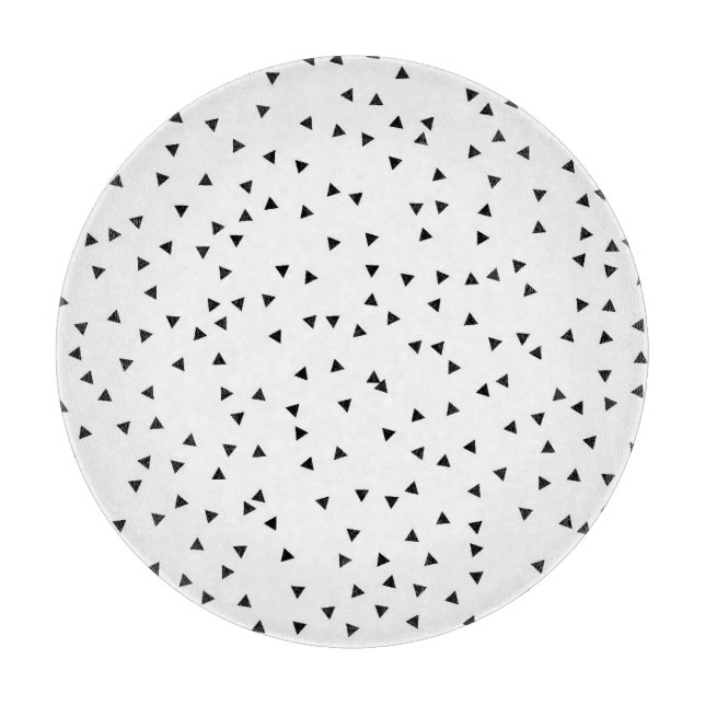 Planche À Découper Motif scandinave de triangle de style (Devant)