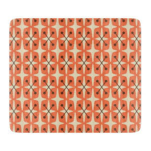 Planche À Découper Motif Starburst moderne du milieu du siècle