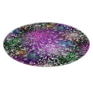 Planche À Découper Motif tacheté vif