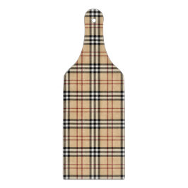 Planche À Découper Motif Tartan Écossais    