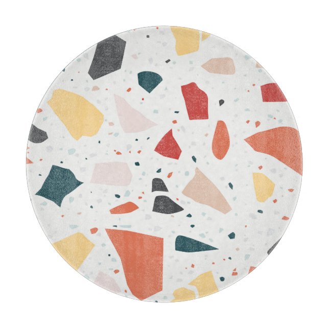 Planche À Découper Motif Terrazzo (Devant)