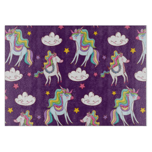 Planche À Découper Motif Unicorn Funny Magic Horse