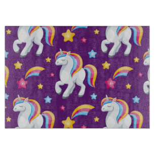 Planche À Découper Motif Unicorn Magique Cheval mignon
