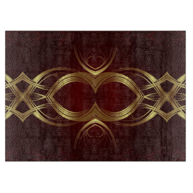 Planche À Découper Motifs de défilement de styles classiques  (Devant)