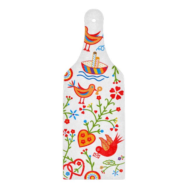 Planche À Découper Mouchoirs d'amour de Valentine (Devant)