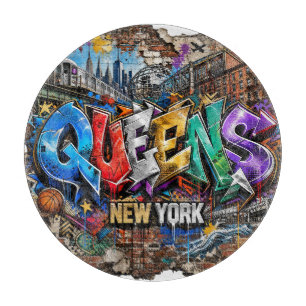 Planche À Découper Mur d'art graffiti Queens New York