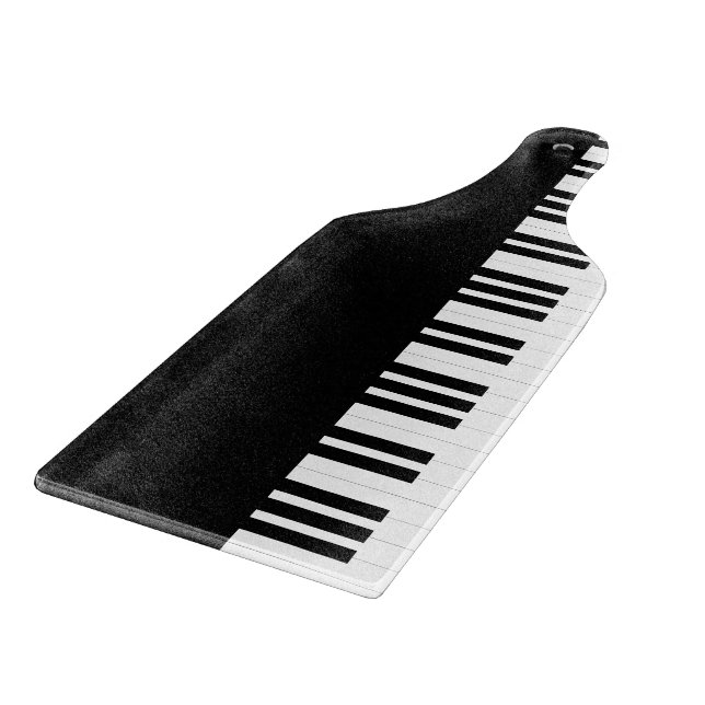 PLANCHE À DÉCOUPER MUSIQUE DE PIANO (Coin)