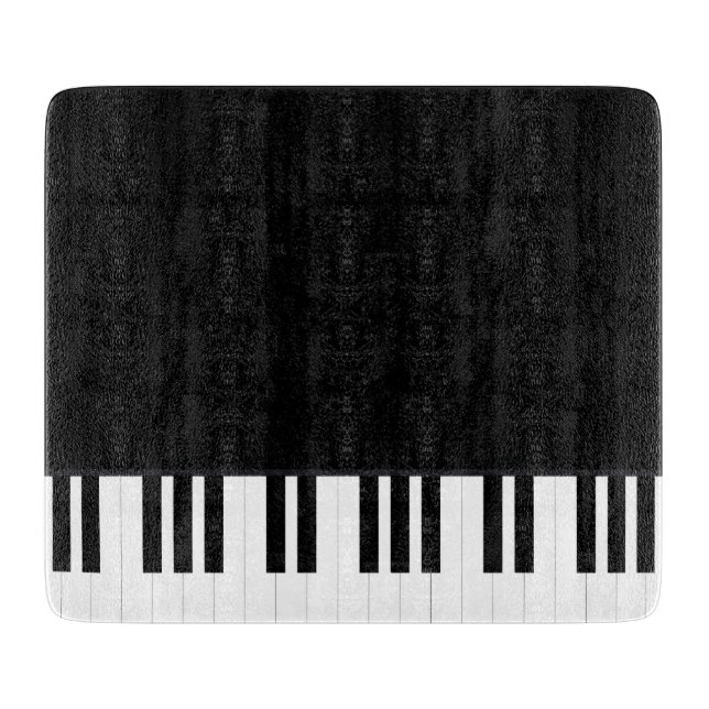 PLANCHE À DÉCOUPER MUSIQUE DE PIANO (Devant)