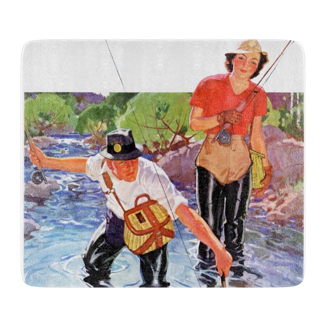 Planche À Découper Netting A Fish par R.J. Cavaliere (Devant)