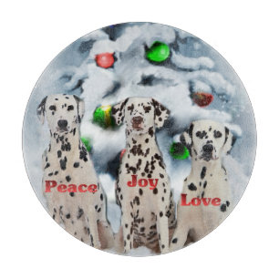Planche À Découper Noël dalmate