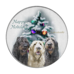 Planche À Découper Noël de Labradoodle