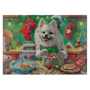 Planche À Découper Noël de l'Eskimo américain : Pâtisserie festive de