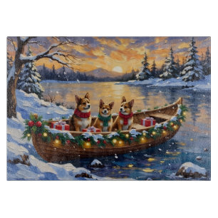 Planche À Découper Noël Japonais Chin Bateau Vacances