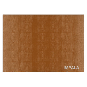 Planche À Découper Nom de couleur brun Impala